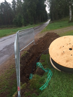 Bilder från grävning i Djuparp Bilder från grävning i Djuparp